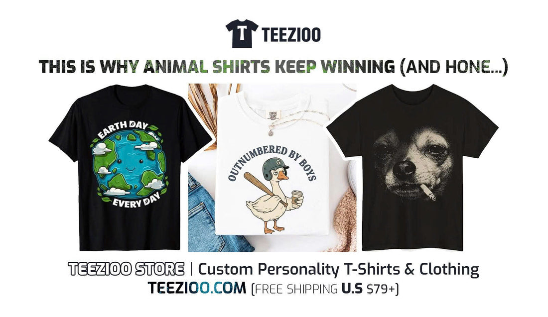 🐾 THIS IS WHY ANIMAL SHIRTS KEEP WINNING (AND HONESTLY… FAIR)