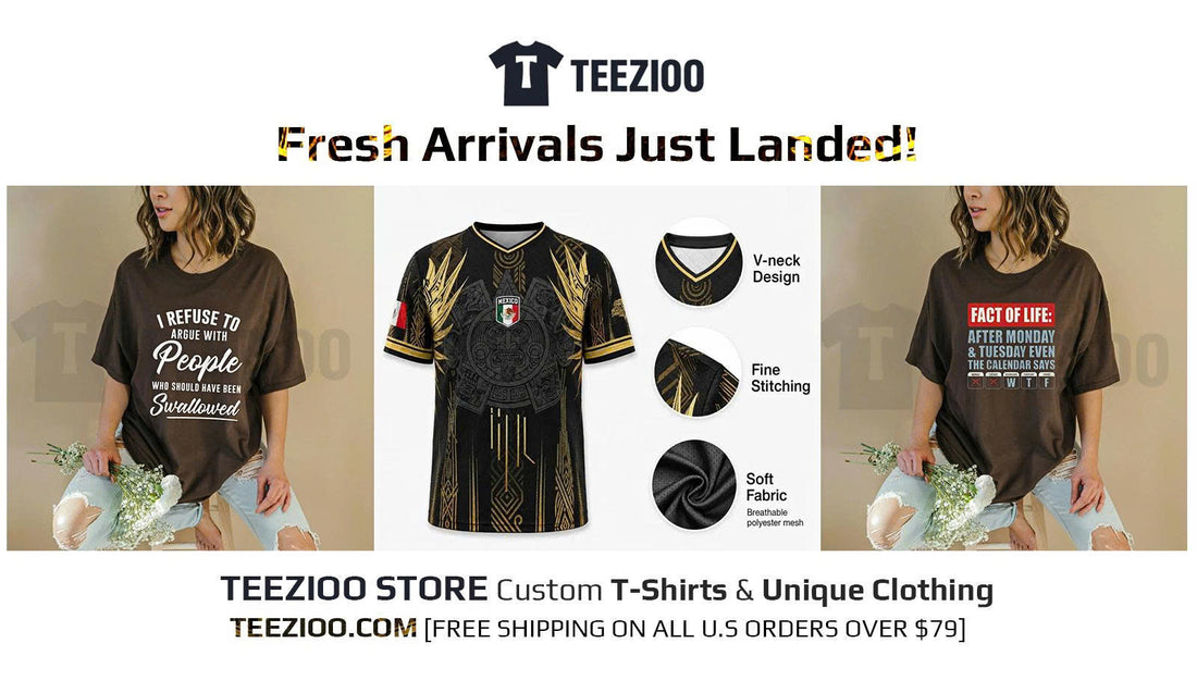 🚨 Fresh Arrivals Just Landed! 🚨 #TEEZIOO