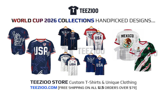 ⚽ WORLD CUP 2026 COLLECTIONS: HANDPICKED DESIGNS FROM #TEEZIOO