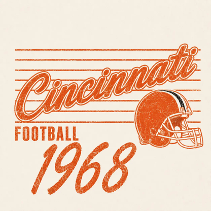 Vintage 90s All Teams Football Sand Shirt - Retro Game Day Graphic Tee
