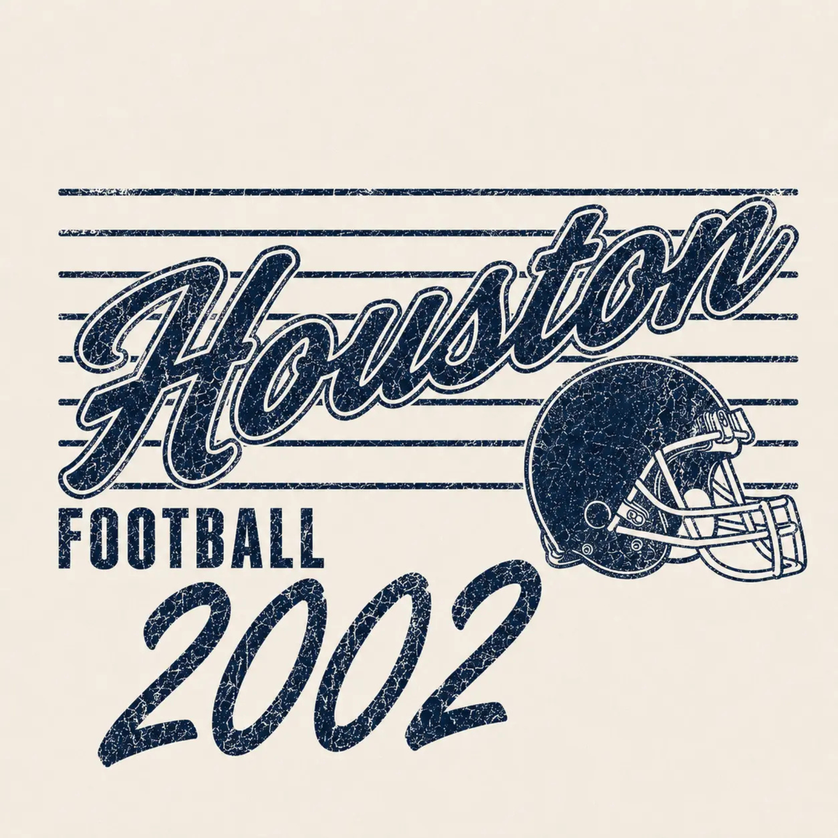 Vintage 90s All Teams Football Sand Shirt - Retro Game Day Graphic Tee