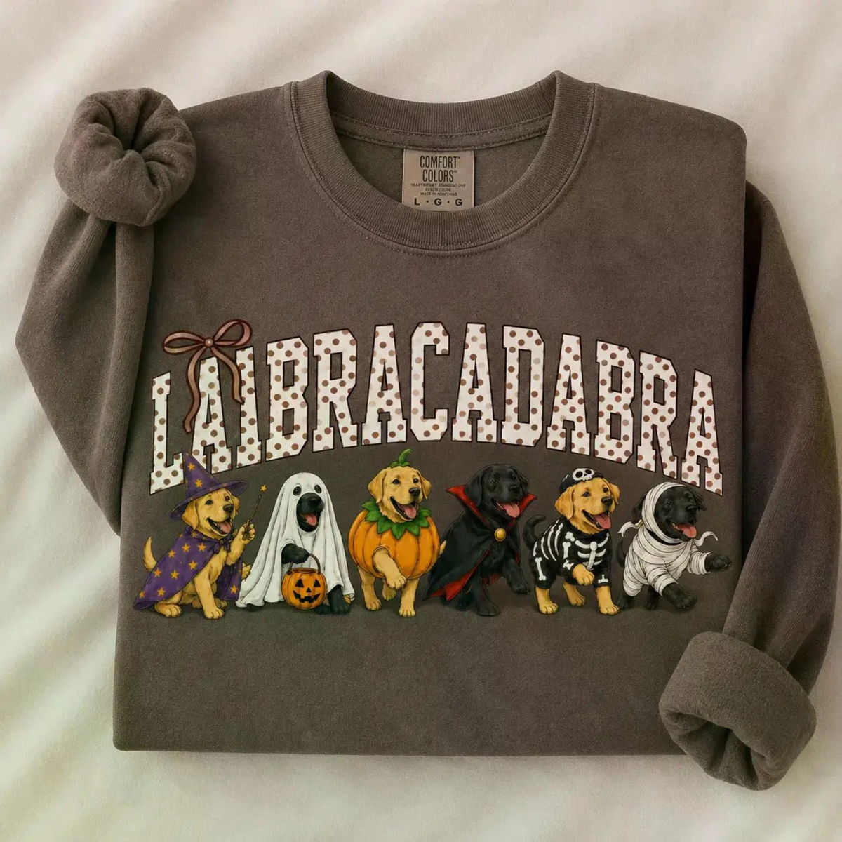 Halloween Dog Breeds Sweatshirt - Cozy Autumn Dog Mom Spooky Crewneck