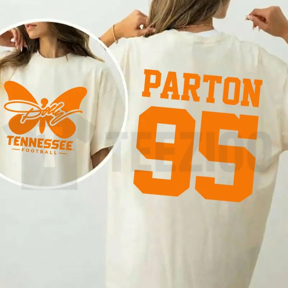 Vintage Country Music Game Day Top – Dolly Parton Tennessee 95 Graphic Apparel