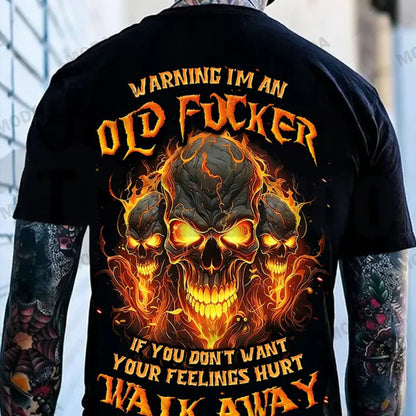 Gen X Warning Skull T-Shirt – Chaosmoda Custom Year
