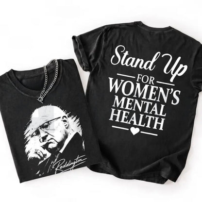 Vintage Legal Attorney Portrait Top – Courtroom Defense Lawyer Graphic Apparel