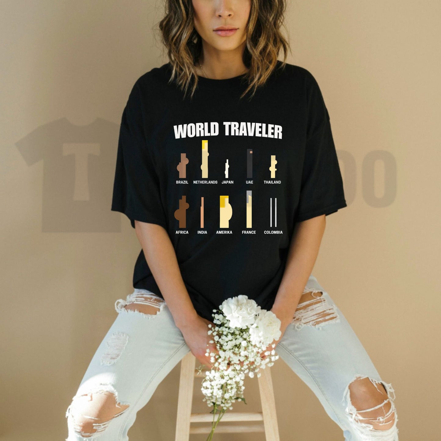 Retro World Traveler Shirt
