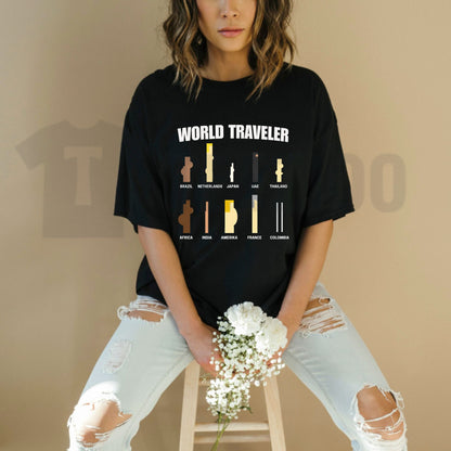 Retro World Traveler Shirt