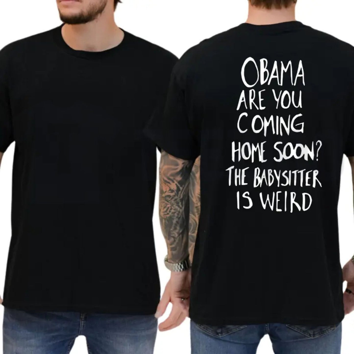 Obama Are You Coming Home Soon Tee – Funny Political Meme Sarcastic Shirt