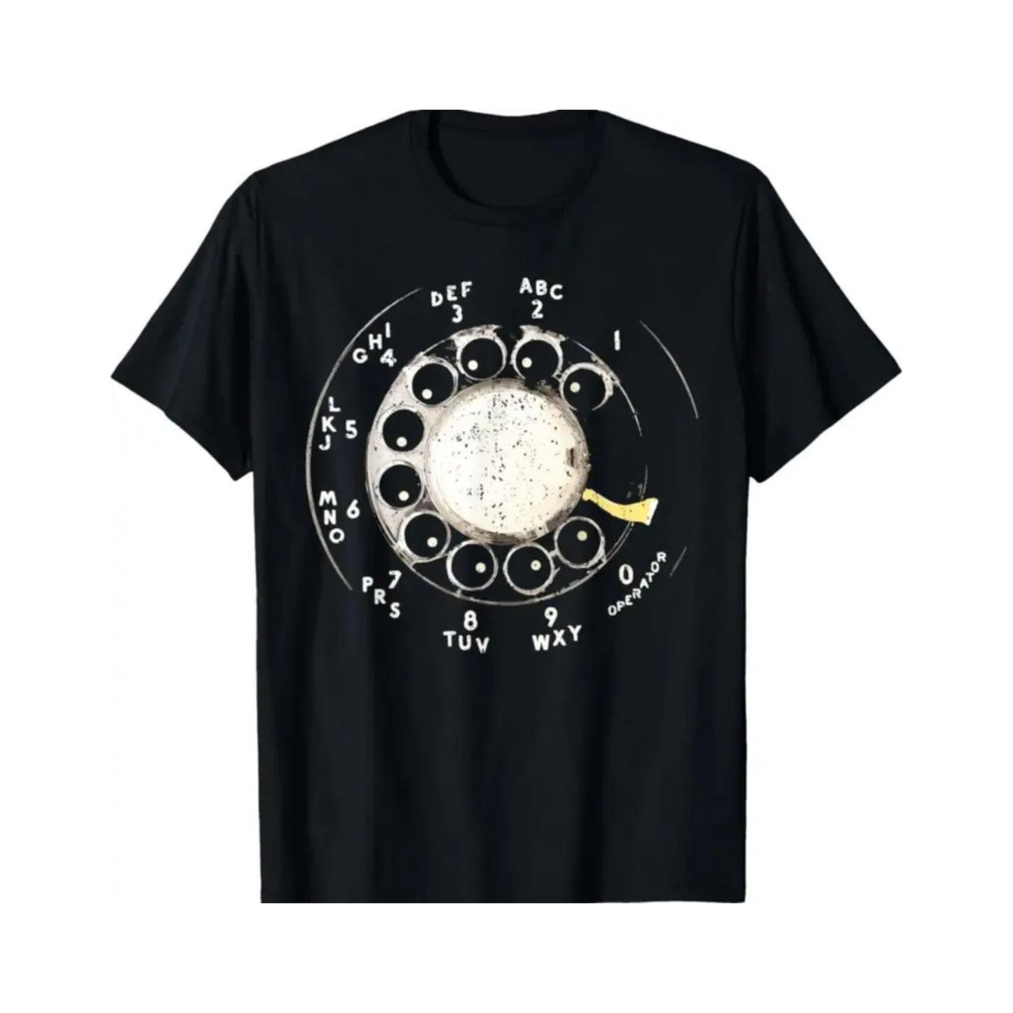 Vintage Rotary Phone Dial Shirt – Retro Analog Technology Hoodie, 100% Cotton Nostalgic Sweatshirt, Classic Tech Graphic Top for Men & Women