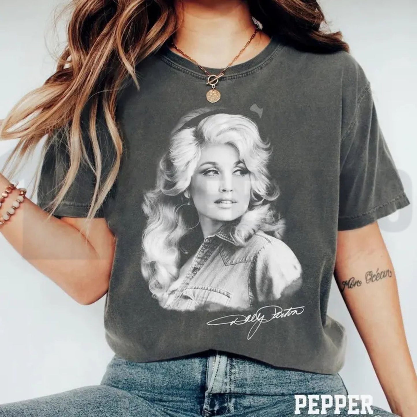 Dolly Parton Portrait Comfort Colors Shirt – Vintage Country Music Graphic Tee