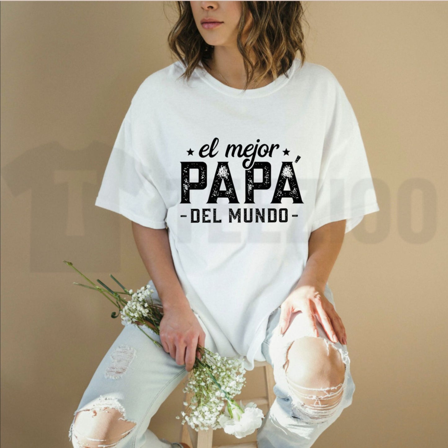 El Mejor Papá del Mundo Graphic T-Shirt – Celebrate the Best Dad in the World Spanish Father's Day Tee, Meaningful Family Urban Top
