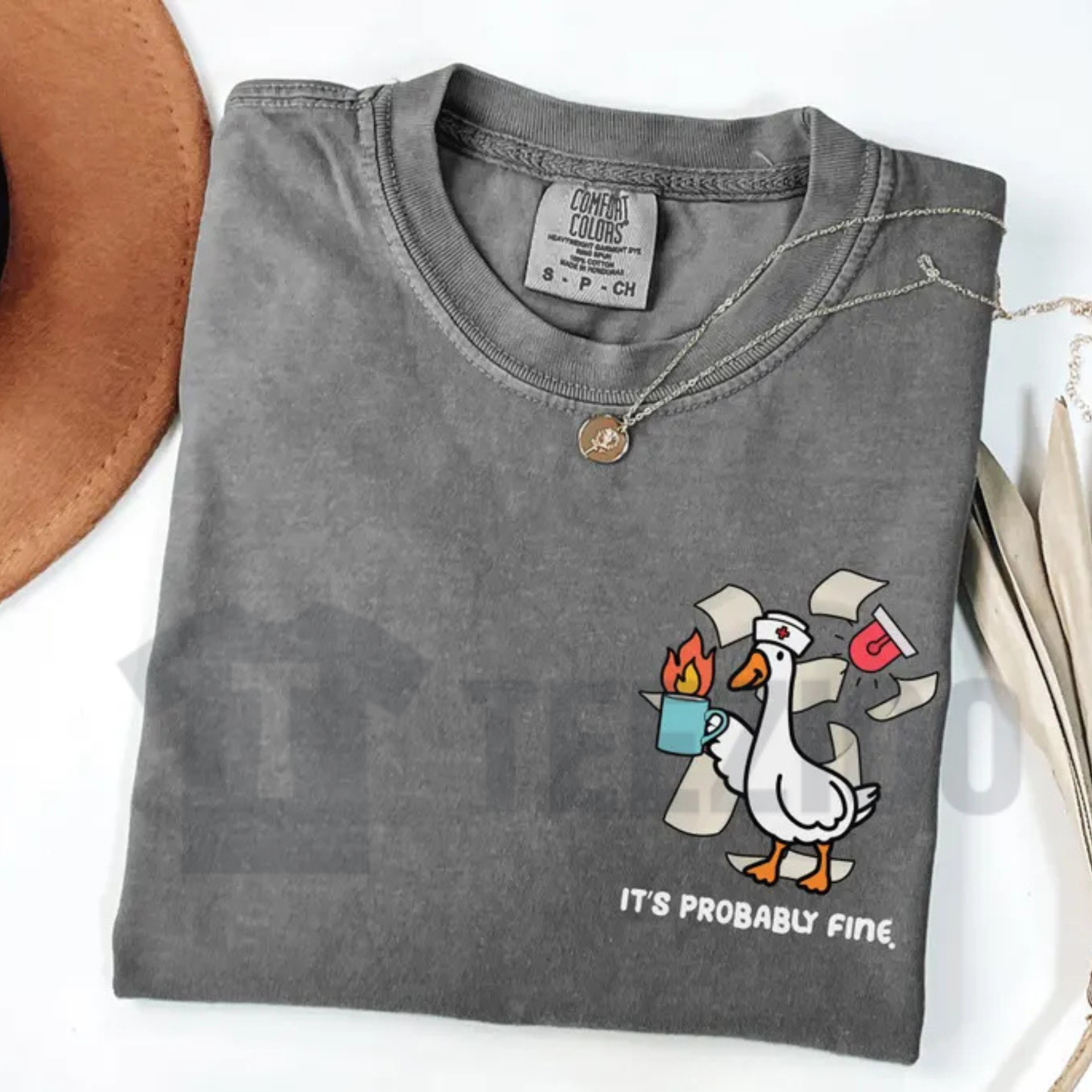 Nurse Goose Shirt - Funny ER Healthcare Worker Graphic Tee