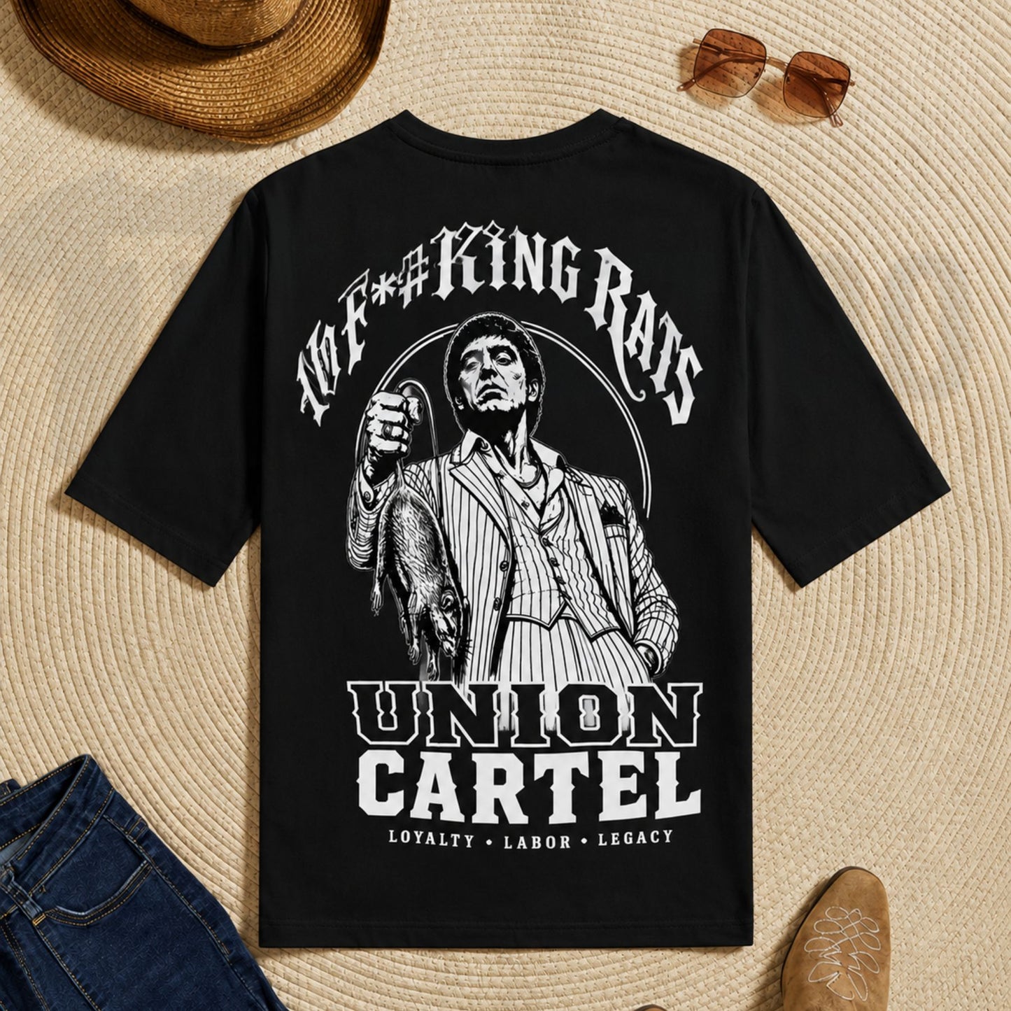 No Fing Rats Union Long Sleeve T-Shirt