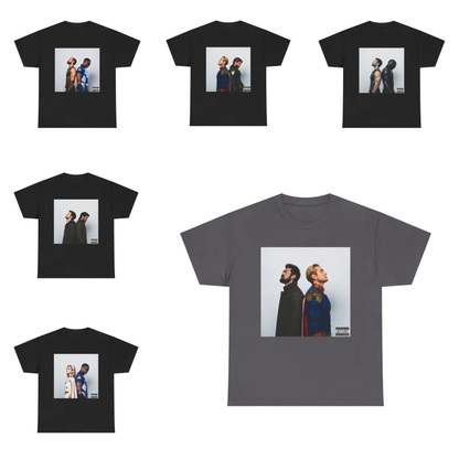 The Boys Side by Side Album Shirt – Distressed Rock Aesthetic Graphic Tee