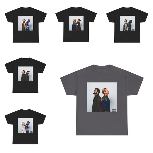 The Boys Side by Side Album Shirt – Distressed Rock Aesthetic Graphic Tee