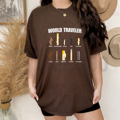 Retro World Traveler Shirt
