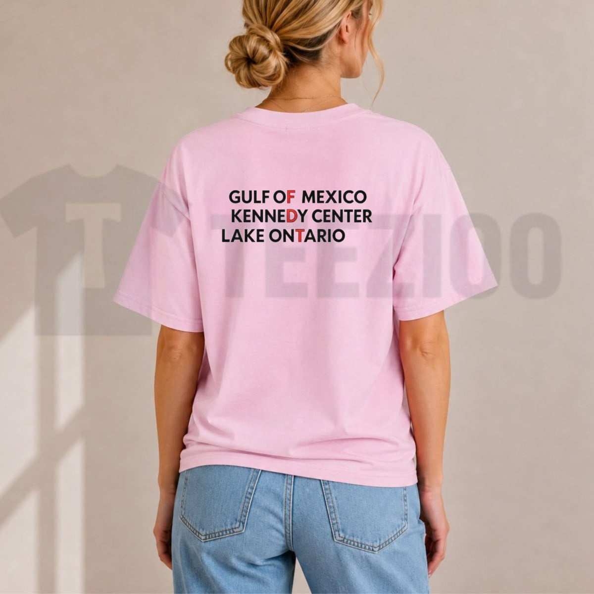 Landmarks & Waterways Geography Top – Gulf Of Mexico Kennedy Center Lake Ontario Graphic Apparel