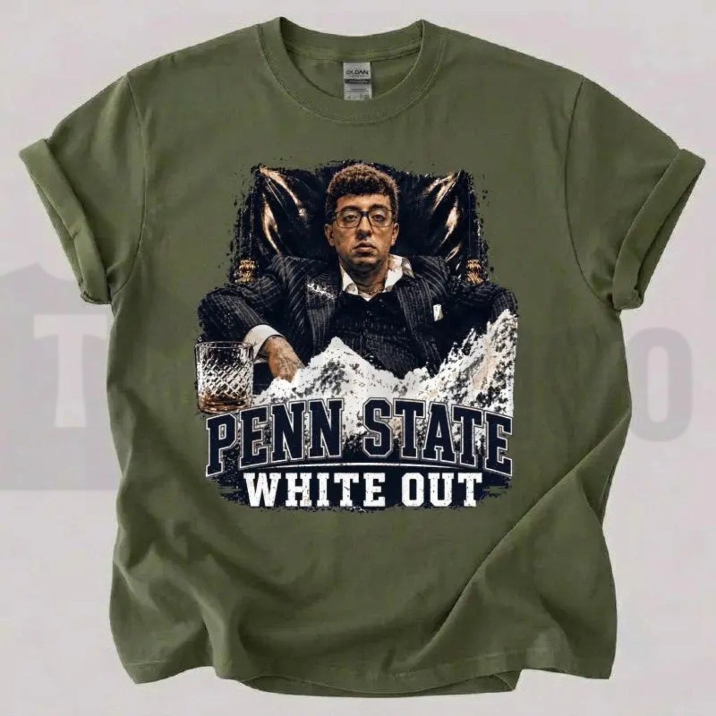 Penn State White Out T-Shirt – Nittany Lions Game Day Fan Tee, Happy Valley College Football Shirt for Men & Women