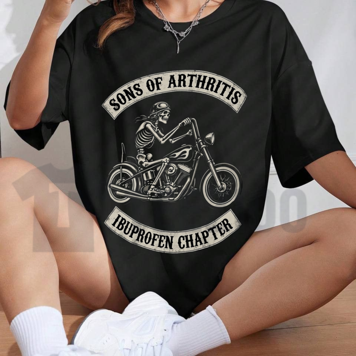 Sons Of Arthritis Ibuprofen Chapter Shirt - Funny Biker Humor Tee