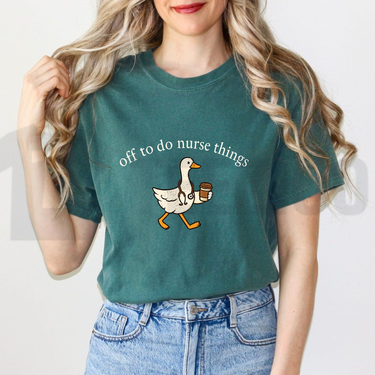 Funny Sarcastic Nurse Life Comfort Colors Graphic Tee