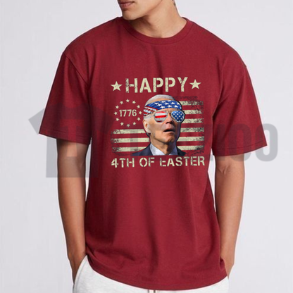 Funny Joe Biden 4th of Easter 250th Anniversary Shirt