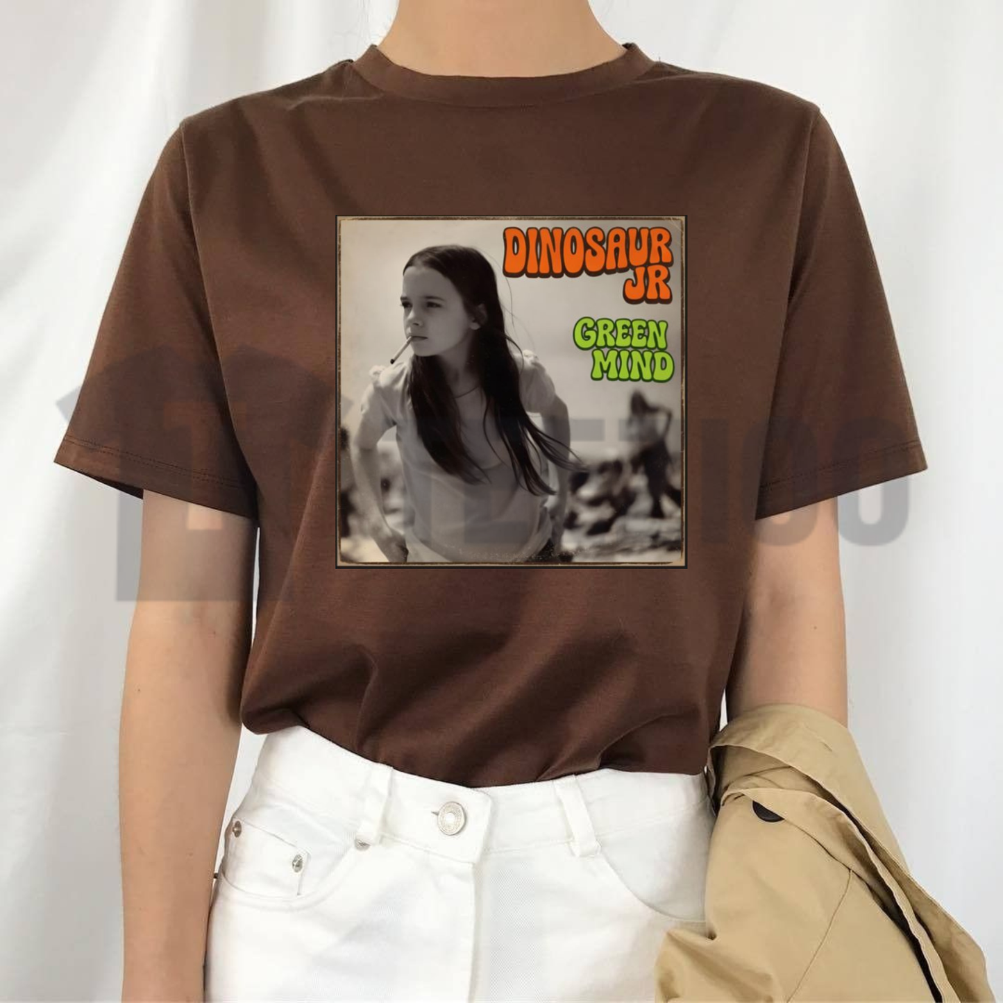 Dinosaur Jr. Green Mind T-Shirt – Official Retro 90s Alternative Rock Indie Band Graphic Tee