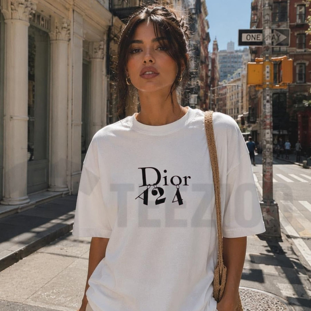Pop Culture Icon Sabrina Carpenter & Dior A24 Graphic T-Shirt