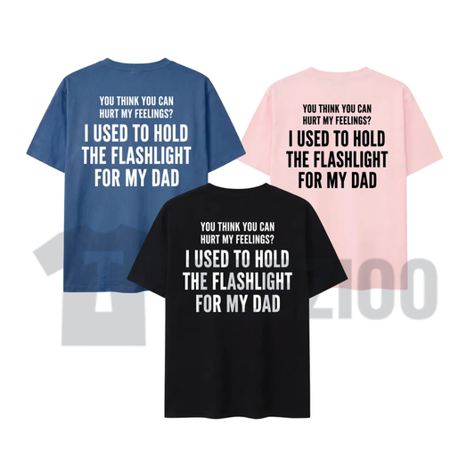 Funny Dad Life Flashlight Trauma Shirt