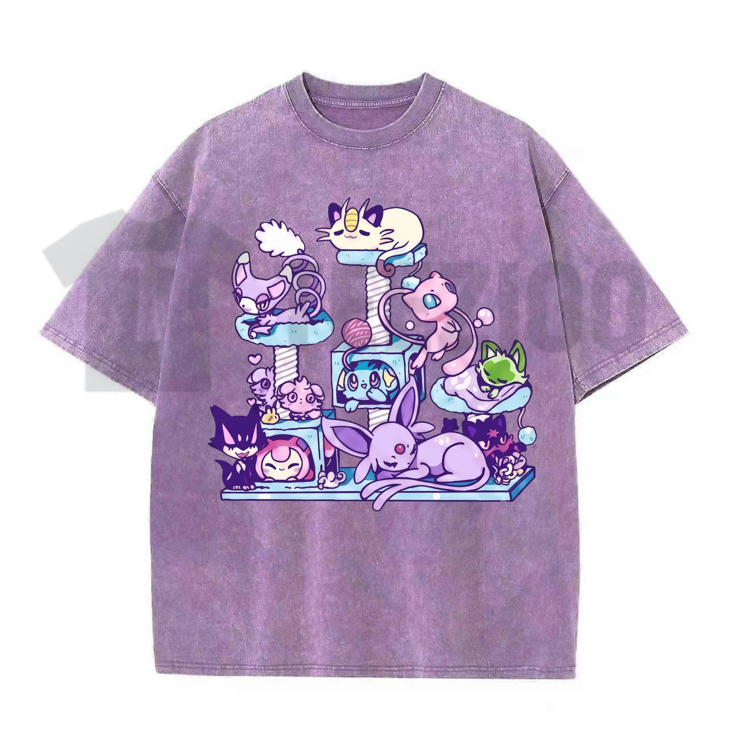 Cute Kitty Aesthetic Anime T-Shirt - Kawaii Neko Japanese Pop Art Tee