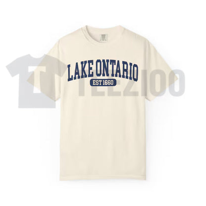 Lake Ontario Est 1660 Comfort Colors Shirt – Funny Canada Satire Tee