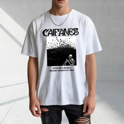 Retro Caifanes "Miedo" T-Shirt – Vintage Rock en Español Graphic Shirt
