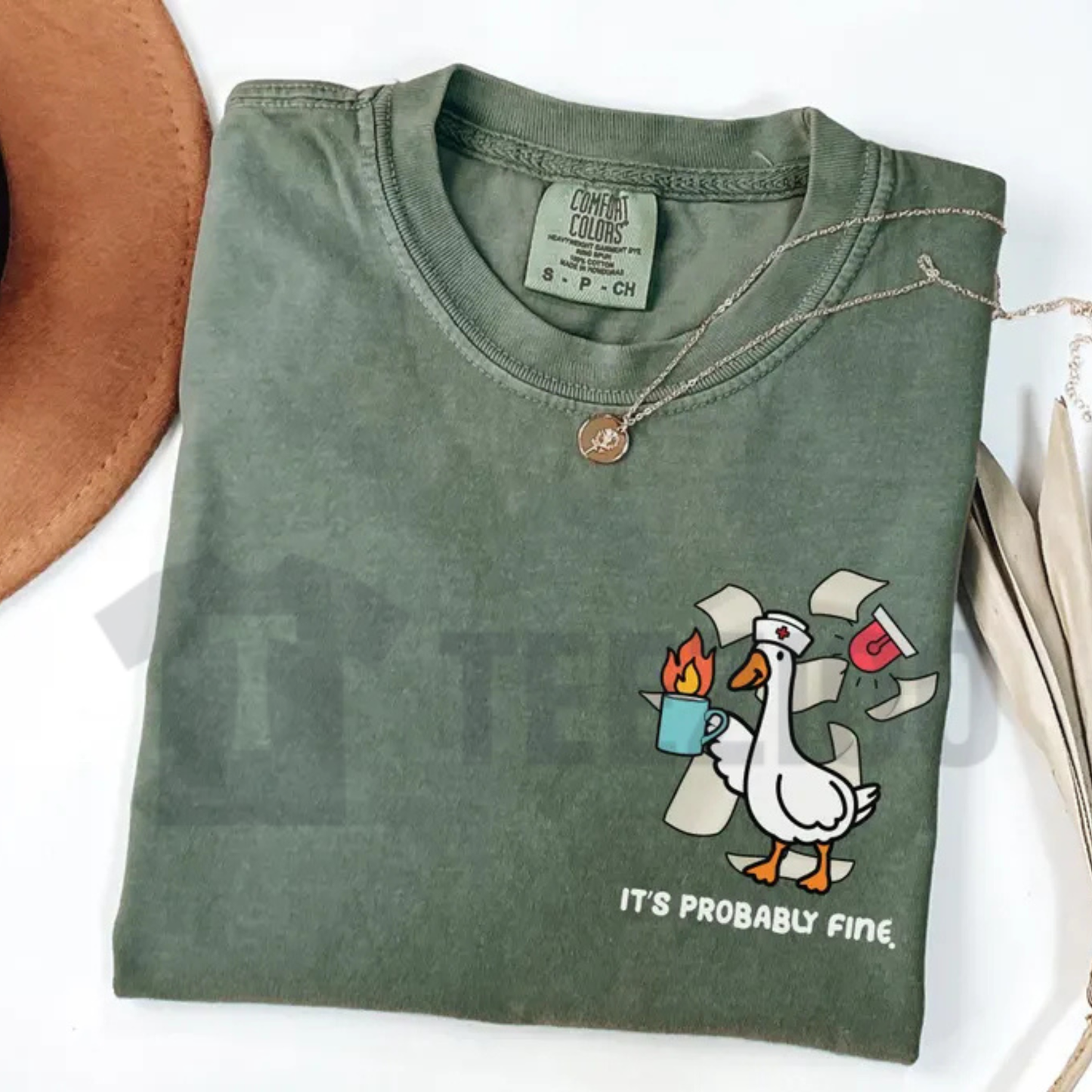 Nurse Goose Shirt - Funny ER Healthcare Worker Graphic Tee