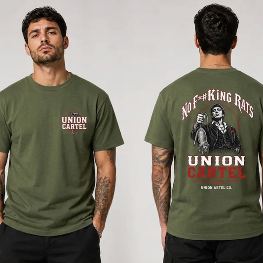 Union Cartel Loyalty T-Shirt – Retro Mobster Outlaw Graphic Tee