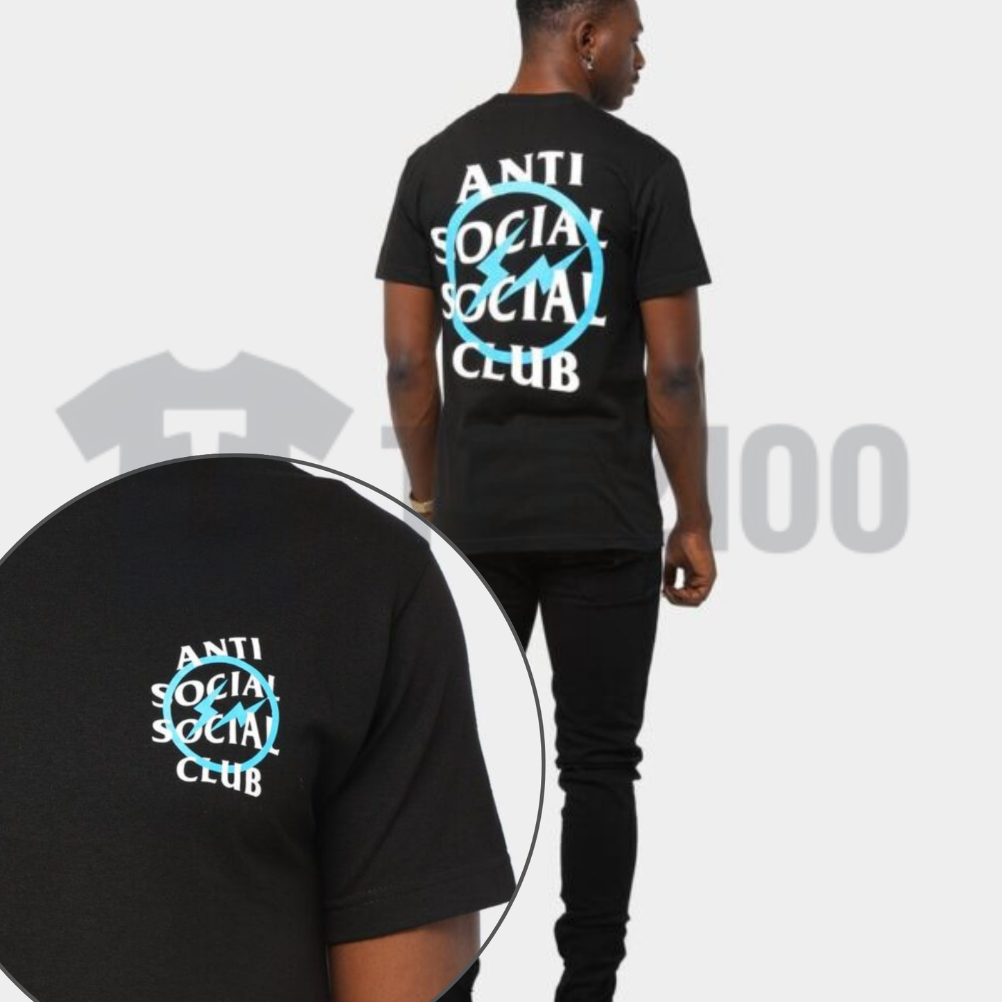 Anti Social Vaporwave T-Shirt – Y2K Glitch Art Graphic Tee