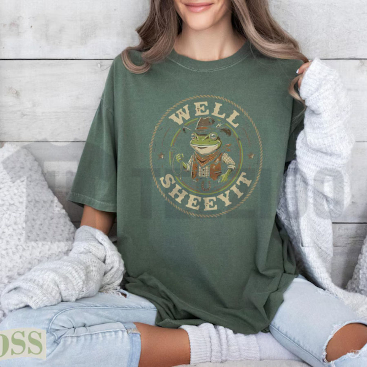 Well Sheeyit Cowboy Frog Shirt – Vintage Country Western Toad Tee