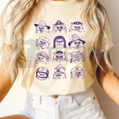 Donut's Hats Shirt - Funny Dessert Foodie Graphic Unisex Cotton Tee