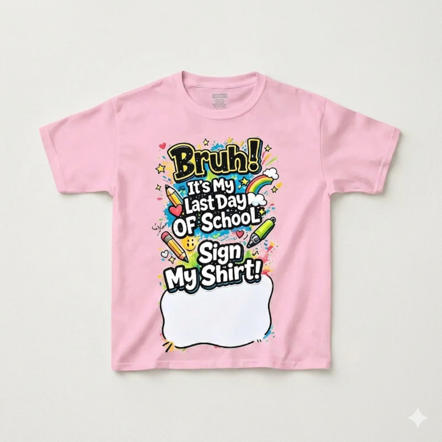 Class of 2026 "Sign My Shirt" T-Shirt - For Kid