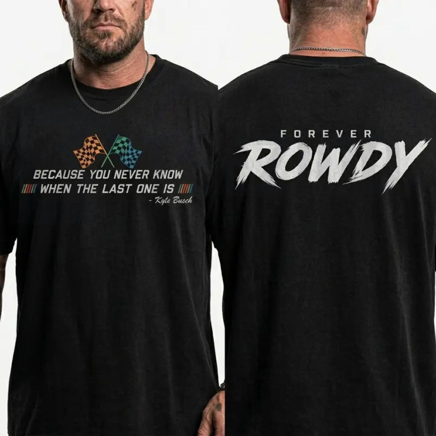 KB Tribute Racing Legend Memorial Rowdyyy Premium Graphic T-Shirt