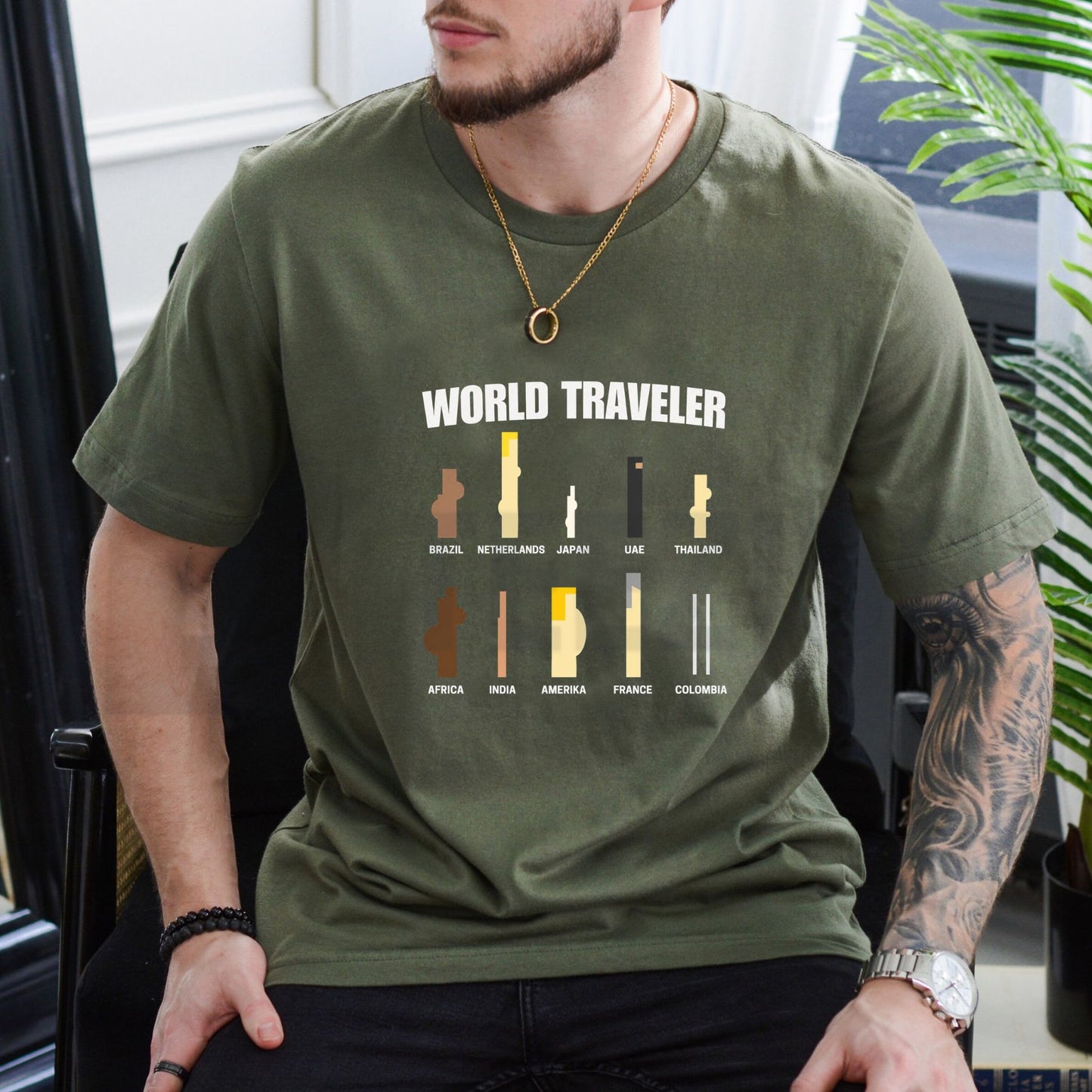 Retro World Traveler Shirt