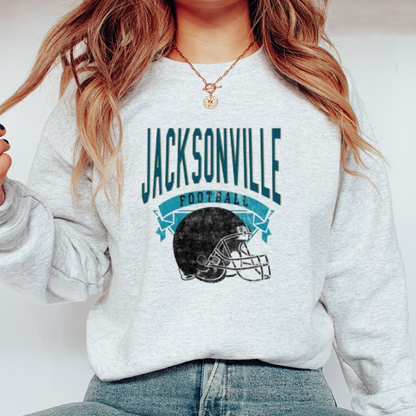 Football Sweatshirt - Retro Hometown Team Sports Crewneck Pullover