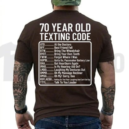 ATD At The Doctors 70th Birthday Tee – Funny Aging Humour Sarcastic Shirt