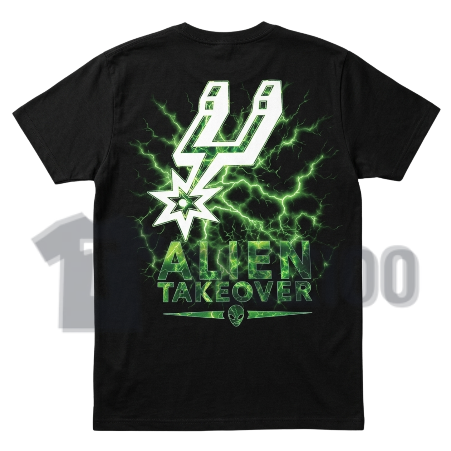 Vintage "Alien Takeover" T-Shirt – Retro 80s Sci-Fi UFO Graphic Tee
