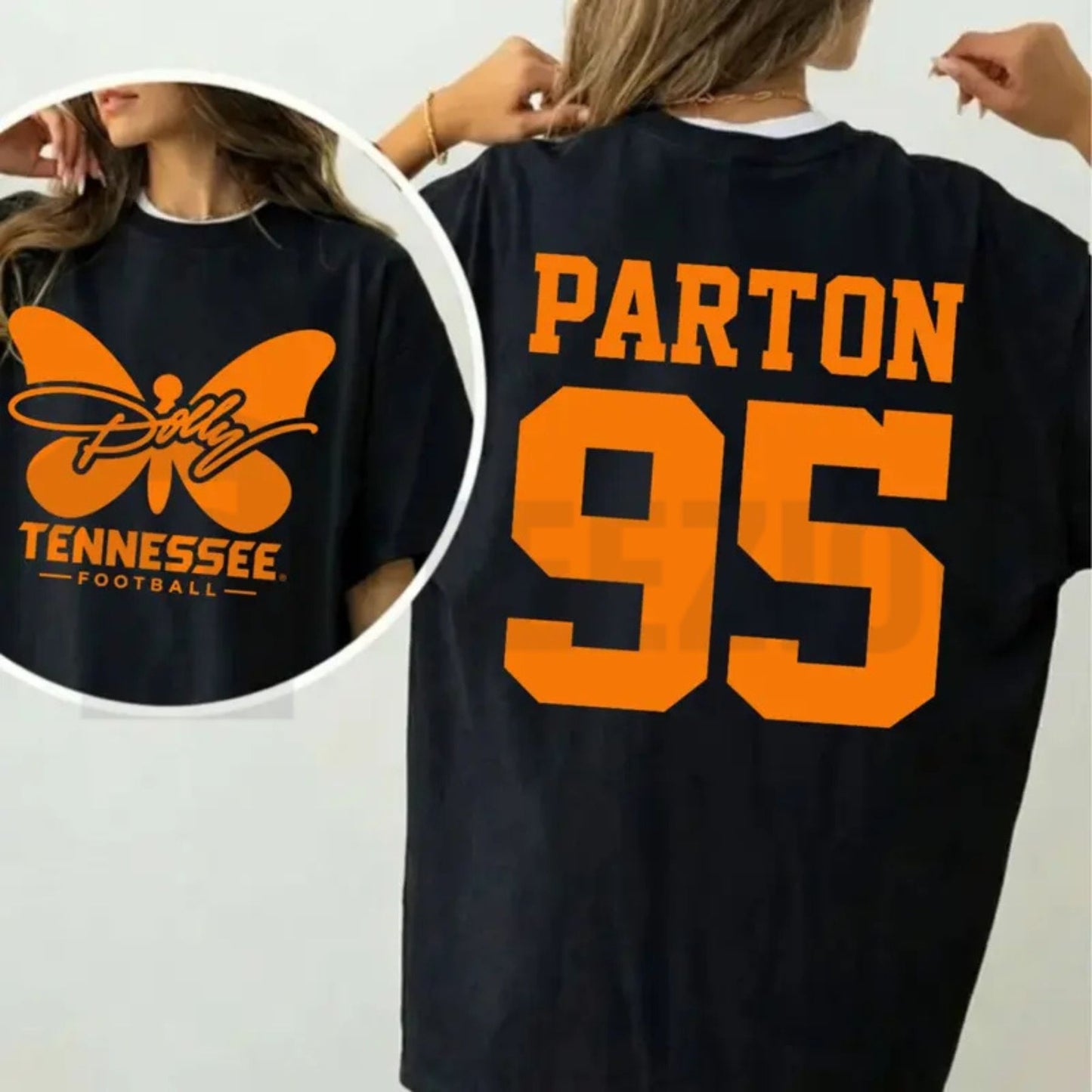 Vintage Country Music Game Day Top – Dolly Parton Tennessee 95 Graphic Apparel