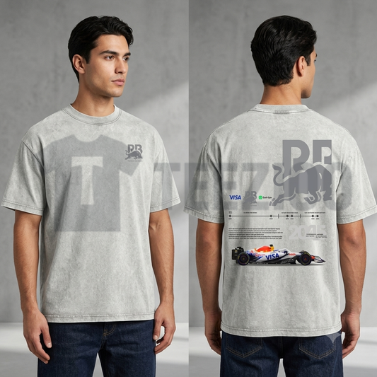 Men's Vintage Open Wheel Racing T-Shirt - Retro Grand Prix Motorsport Graphic Tee