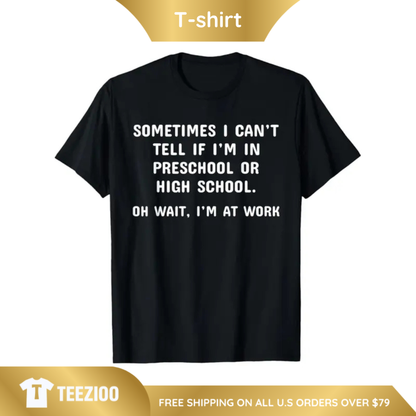 Funny "Home Office" Sarcastic Quote Tee