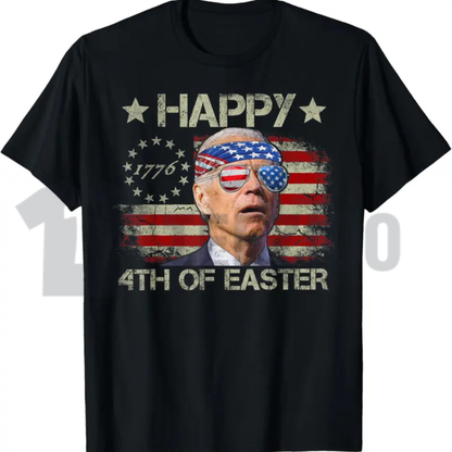 Funny Joe Biden 4th of Easter 250th Anniversary Shirt