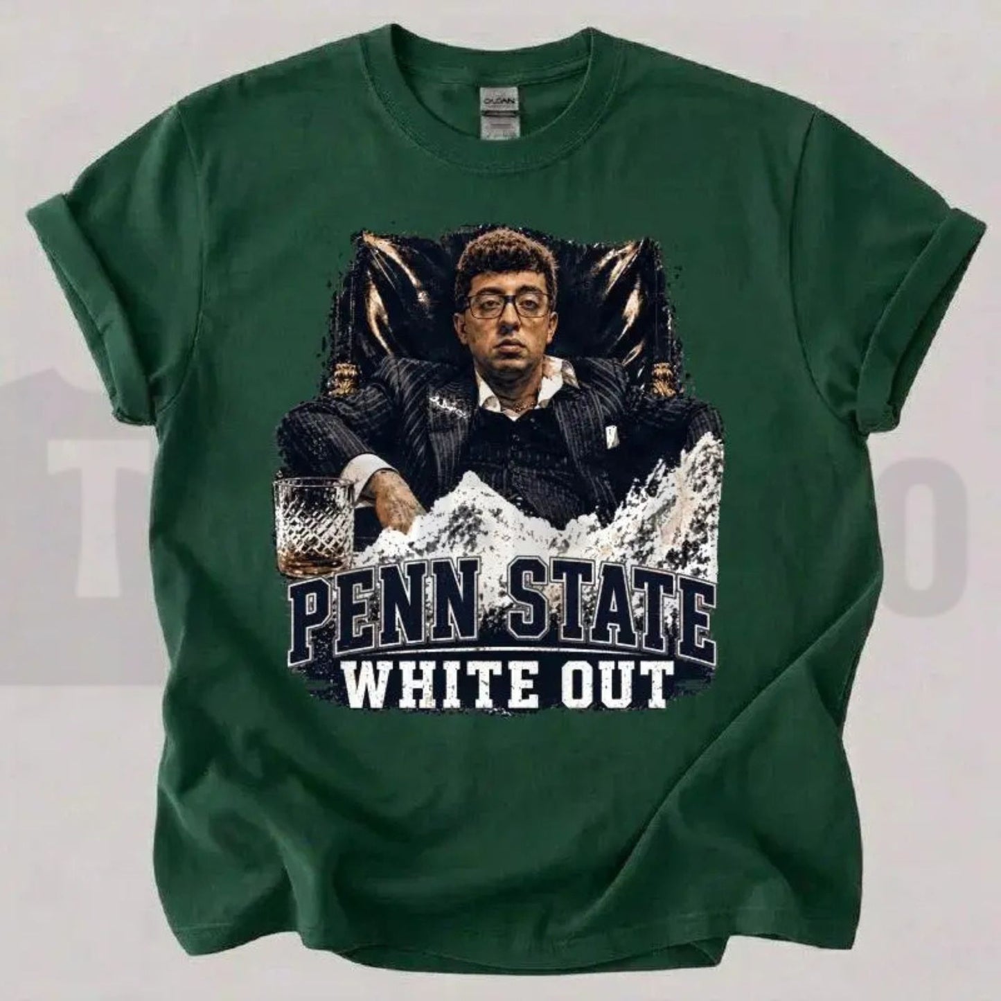 Penn State White Out T-Shirt – Nittany Lions Game Day Fan Tee, Happy Valley College Football Shirt for Men & Women