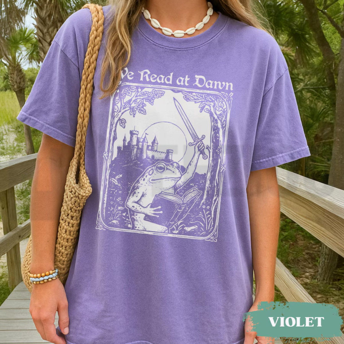 Funny Frog Meme We Read At Dawn Comfort Colors Shirt