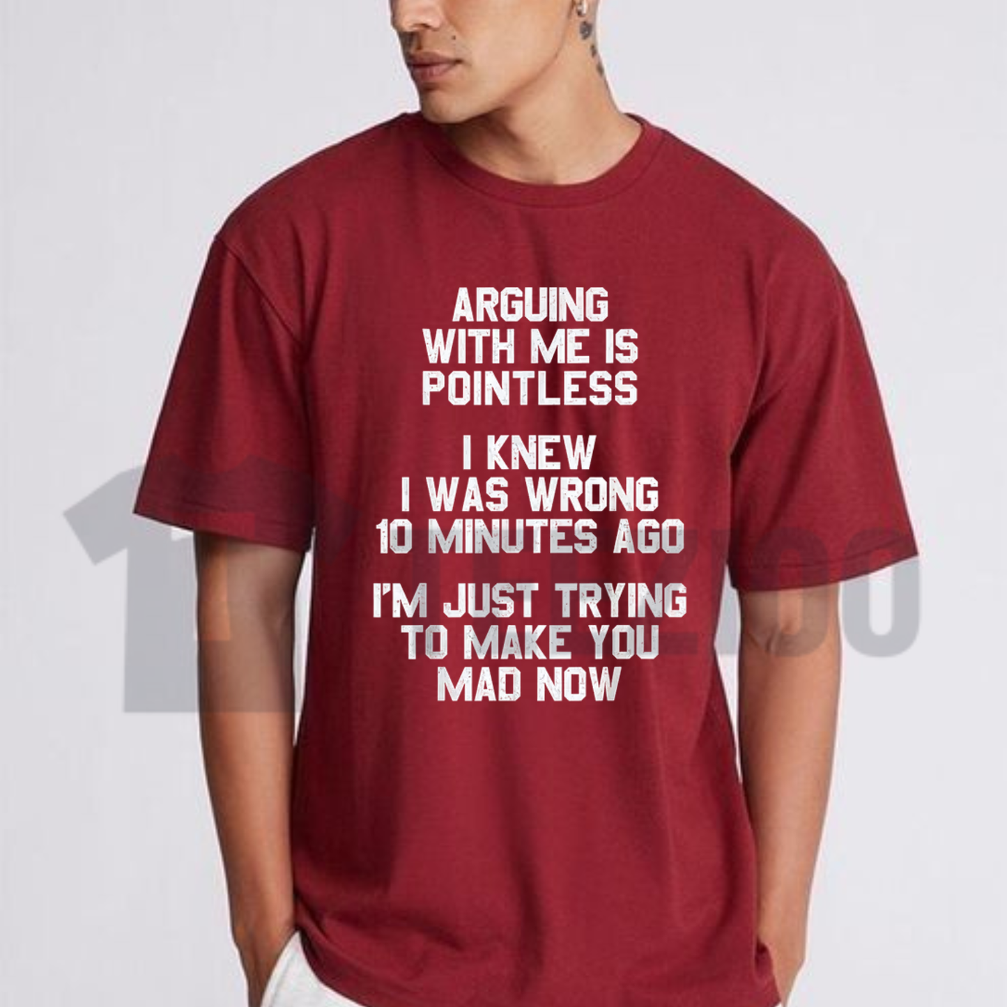 Arguing With Me Is Pointless Shirt | Sarcastic Sassy Tee