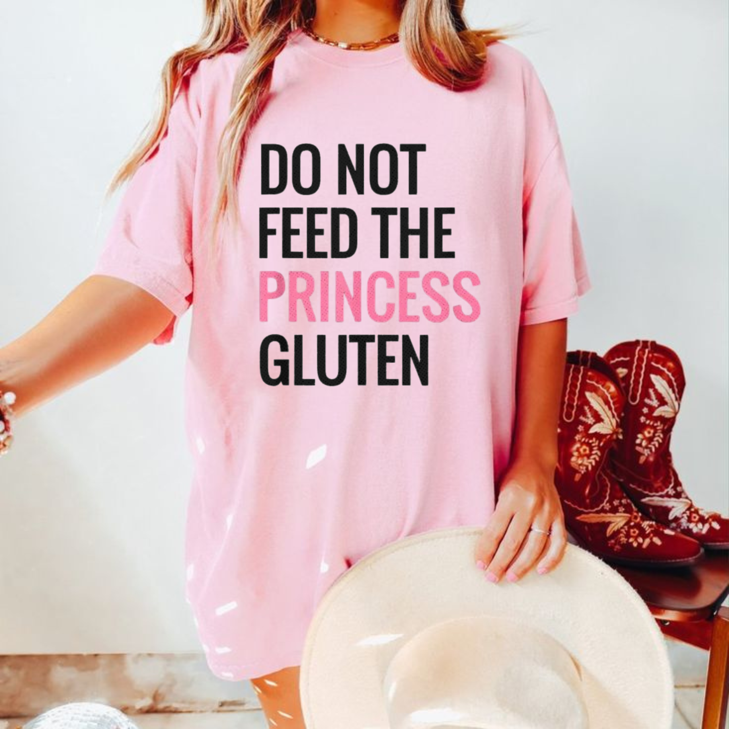 "Gluten Free Princess" Shirt – Sarcastic Diet Humor Tee